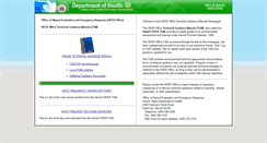 Desktop Screenshot of hawaiidoh.org